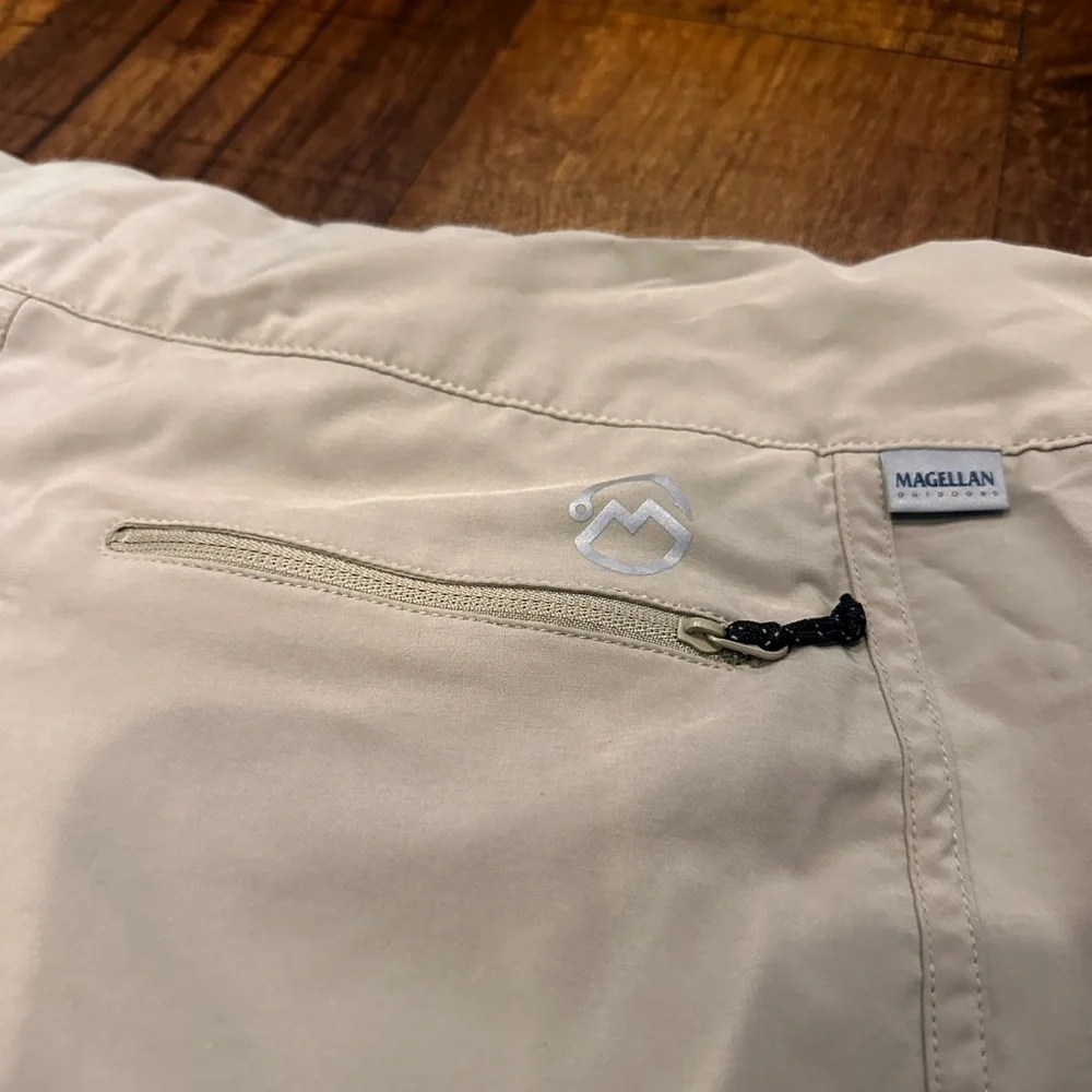 Magellan Outdoors Women's Beige Athletic Shorts